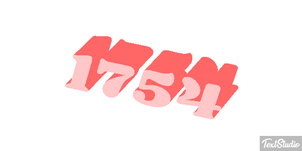 1754 Efecto de texto
