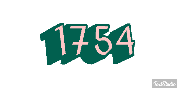 1754 Efecto de texto