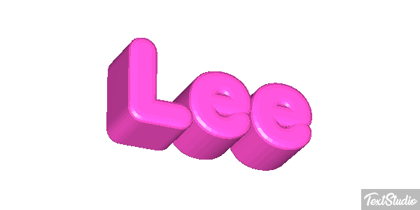 Lee Text effect