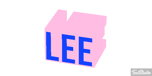 Lee Text effect