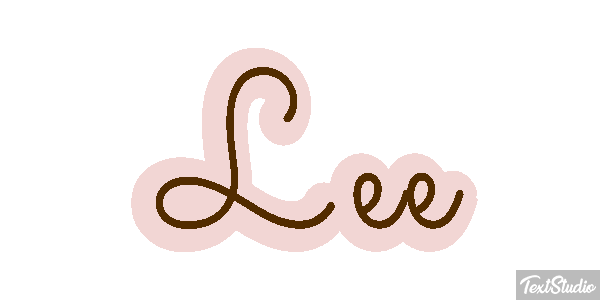 Lee Text effect