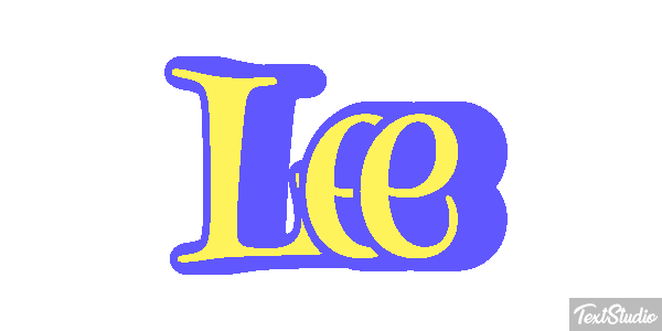 Lee Text effect