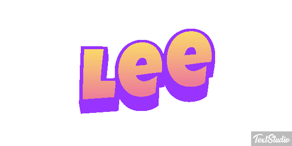 Lee Text effect