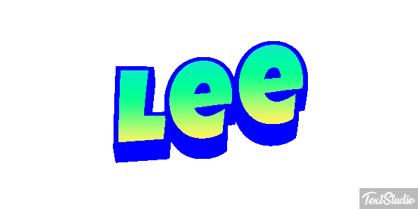 Lee Text effect