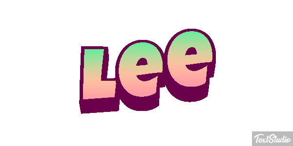 Lee Text effect