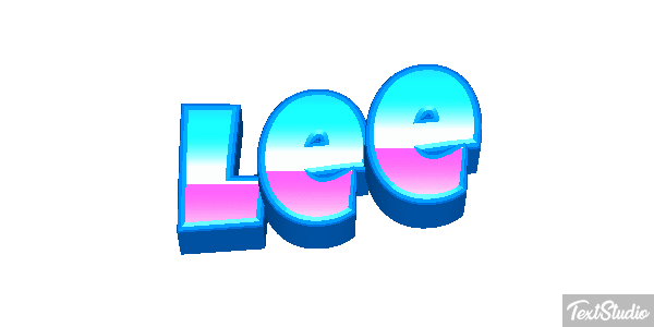 Lee Text effect