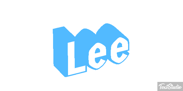 Lee Text effect