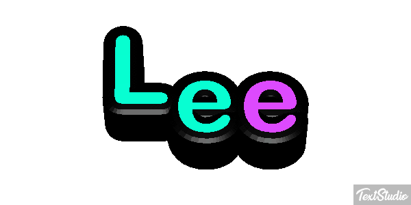 Lee Text effect