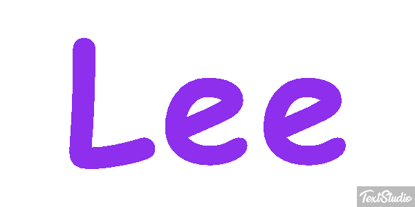 Lee Text effect