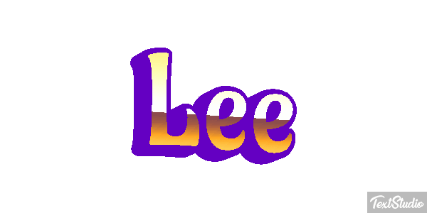 Lee Text effect