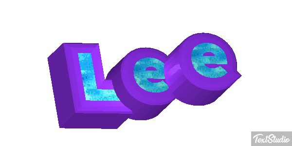 Lee Text effect