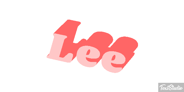 Lee Text effect
