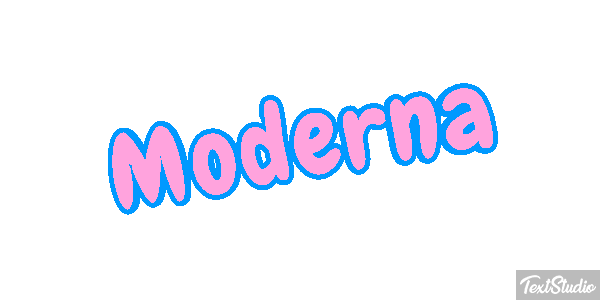 Moderna Text effect