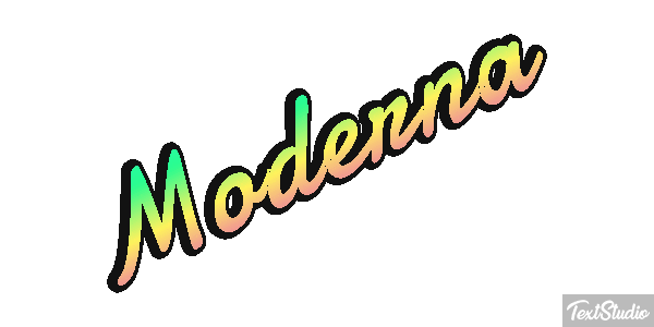 Moderna Text effect