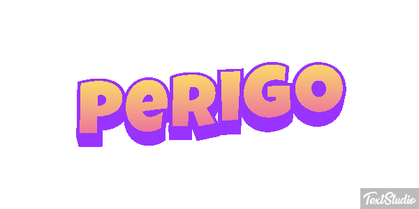 Perigo Efeito do texto