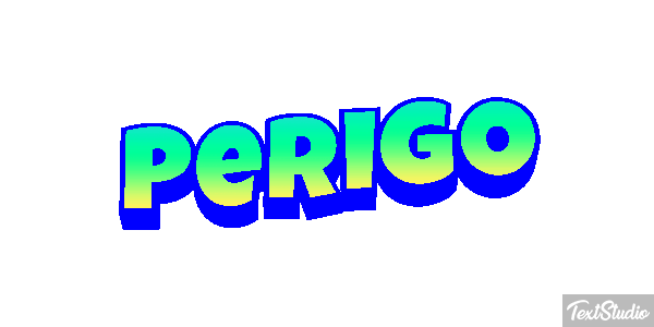 Perigo Efeito do texto
