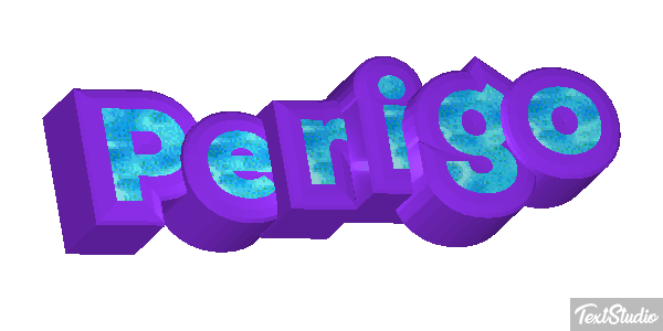 Perigo Efeito do texto