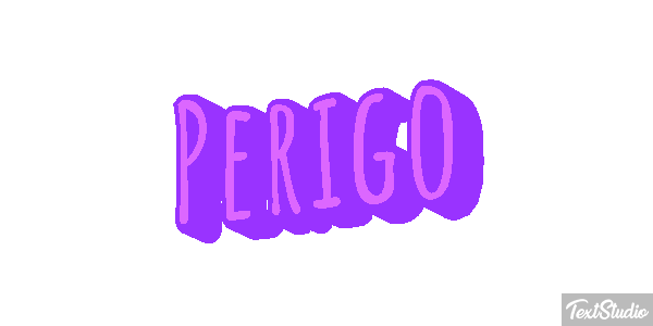 Perigo Efeito do texto