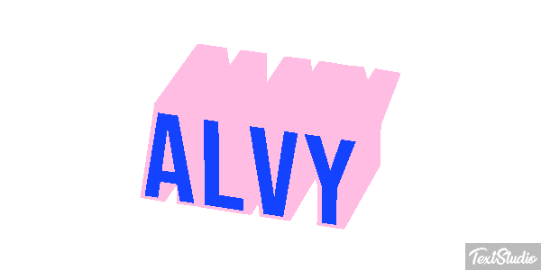 Alvy Texteffekt