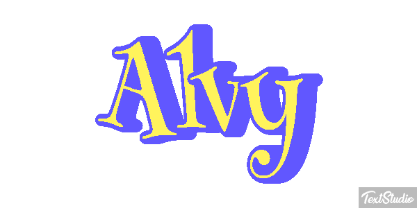 Alvy Texteffekt