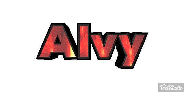 Alvy Texteffekt