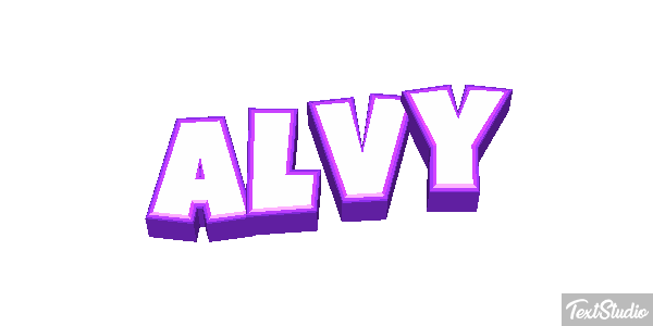 Alvy Texteffekt