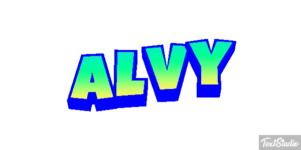 Alvy Texteffekt