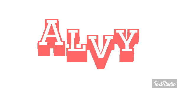 Alvy Texteffekt