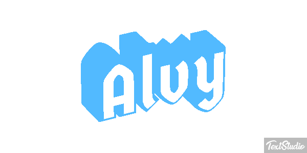 Alvy Texteffekt