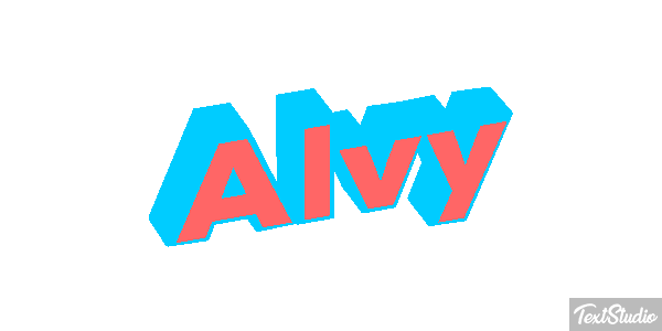Alvy Texteffekt