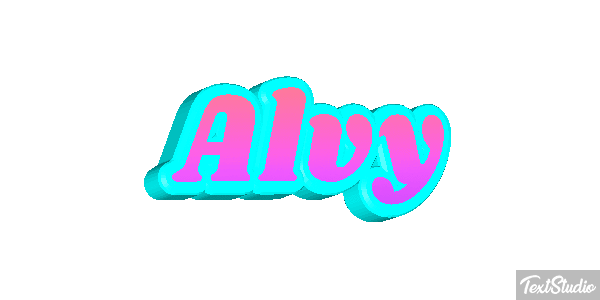Alvy Texteffekt