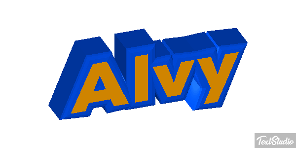 Alvy Texteffekt