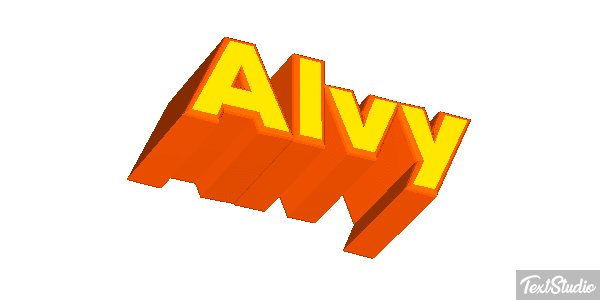 Alvy Texteffekt