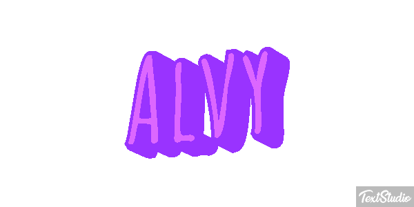 Alvy Texteffekt