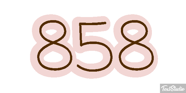 858 テキスト効果
