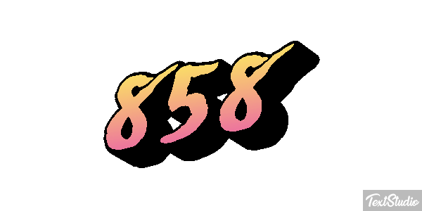 858 テキスト効果