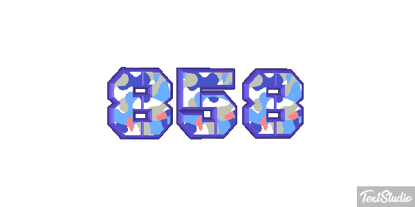 858 テキスト効果