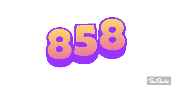 858 テキスト効果