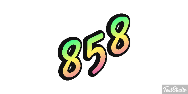 858 テキスト効果