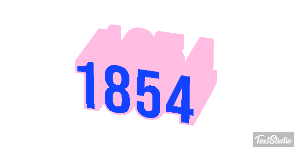 1854 Efeito do texto