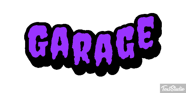 Garage Efecto de texto