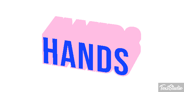 Hands Effetto testo