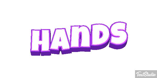 Hands Effetto testo