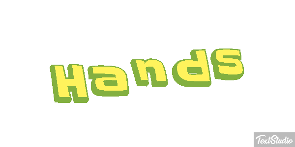 Hands Effetto testo