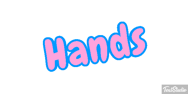 Hands Effetto testo