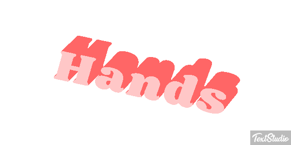 Hands Effetto testo