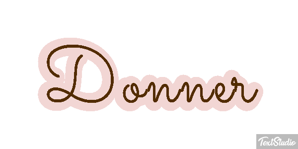 Donner Effetto testo