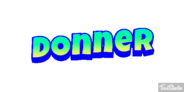 Donner Effetto testo