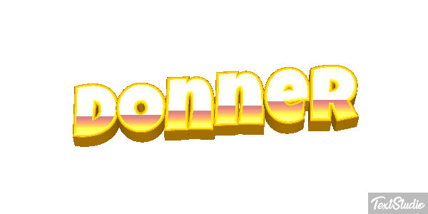 Donner Effetto testo