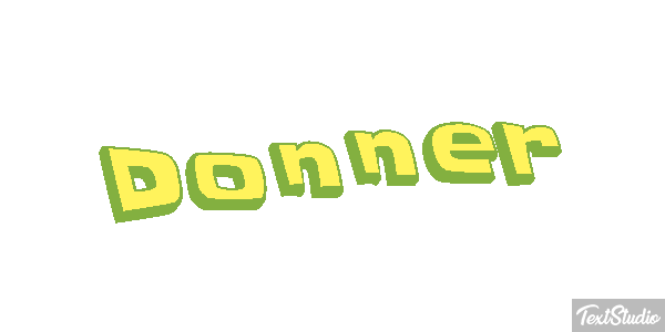Donner Effetto testo